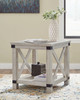 Carynhurst Whitewash Rectangular End Table