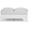 Piperton White Queen Platform Bed