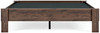 Calverson Mocha Queen Platform Bed