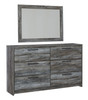 Baystorm Gray Dresser, Mirror