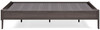 Brymont Dark Gray Full Platform Bed