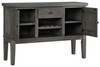 Hallanden Gray Dining Room Server Hallanden Gray Dining Room Server