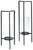 Ginette Black Candle Holder Set (2/CN)