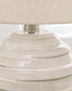 Glennwick White Ceramic Table Lamp (1/CN)