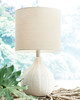 Rainermen Off White Ceramic Table Lamp (1/CN)