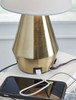 Lanry Brass Finish Metal Table Lamp (1/CN)