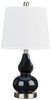 Makana Navy Glass Table Lamp (1/CN)