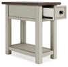 Bolanburg White / Brown / Beige Chair Side End Table