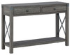 Freedan Grayish Brown Console Sofa Table