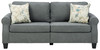 Alessio Charcoal Sofa