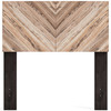 Piperton Two-tone Twin Panel Headboard