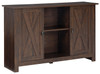 Turnley Distressed Brown Accent Cabinet
