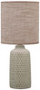 Donnford Brown Ceramic Table Lamp (1/CN)