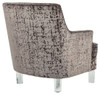 Gloriann Charcoal Accent Chair