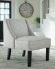 Janesley Teal/Ivory Accent Chair
