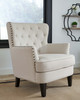 Romansque Beige Accent Chair