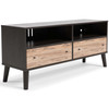 Lannover Brown / Natural Medium TV Stand