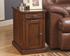 Laflorn Medium Brown Chair Side End Table (Currently Unavailable)