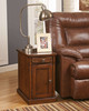 Laflorn Medium Brown Chair Side End Table (Currently Unavailable)