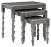 Larkendale Metallic Gray Accent Table Set (3/CN)