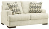 Caretti Parchment Loveseat