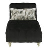 Harriotte Black Chaise