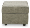 Cascilla Light Gray Ottoman