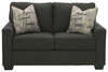 Lucina Charcoal Loveseat