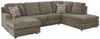 O'phannon Putty Left Arm Facing Sofa Chaise 2 Pc Sectional