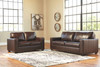 Morelos Chocolate 4 Pc. Sofa, Loveseat, Chair, Ottoman