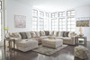 Ardsley Pewter LAF Corner Chaise, Armless Loveseat, Armless Chair, Wedge & RAF Sofa Sectional