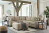 Lucina Quartz Left Arm Facing Sofa 3 Pc Sectional