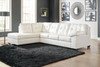 Donlen White 3 Pc. Left Arm Facing Chaise 2 Pc Sectional, Ottoman