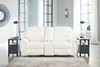 Warlin White 3 Pc. Power Reclining Sofa, Loveseat, Recliner