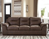 Maderla Walnut 4 Pc. Sofa, Loveseat, Chair, Ottoman