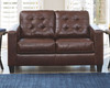 Altonbury Walnut 4 Pc. Sofa, Loveseat, Chair, Ottoman