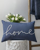 Velvetley Navy / White Pillow (4/CS)