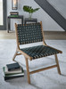 Fayme Black Accent Chair