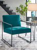 Aniak Blue / Green Accent Chair