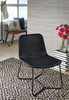 Daviston Black Accent Chair