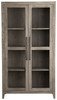 Dalenville Warm Gray Accent Cabinet 2 Doors