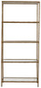 Ryandale Antique Brass Finish Bookcase