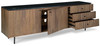 Barnford Brown / Black Accent Cabinet