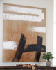 Tamland Linen / White / Black Wall Art