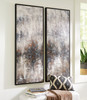 Sahriana Brown / Beige Wall Art Set (2/CN)