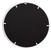 Brocky White Accent Mirror Round