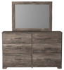 Ralinksi Gray 5 Pc. Dresser, Mirror, Chest, King Panel Bed