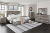 Ralinksi Gray King Panel Bed