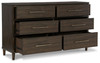 Wittland Brown Dresser