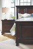 Porter Rustic Brown 5 Pc. Dresser, Mirror & California King Panel Bed